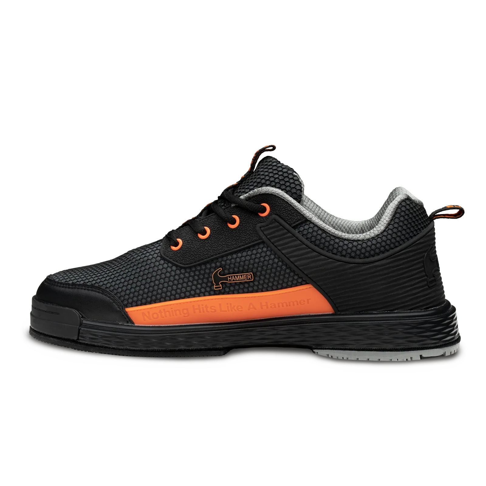 Mens Hammer Diesel Black/Orange Bowling Shoes RH Wide Width