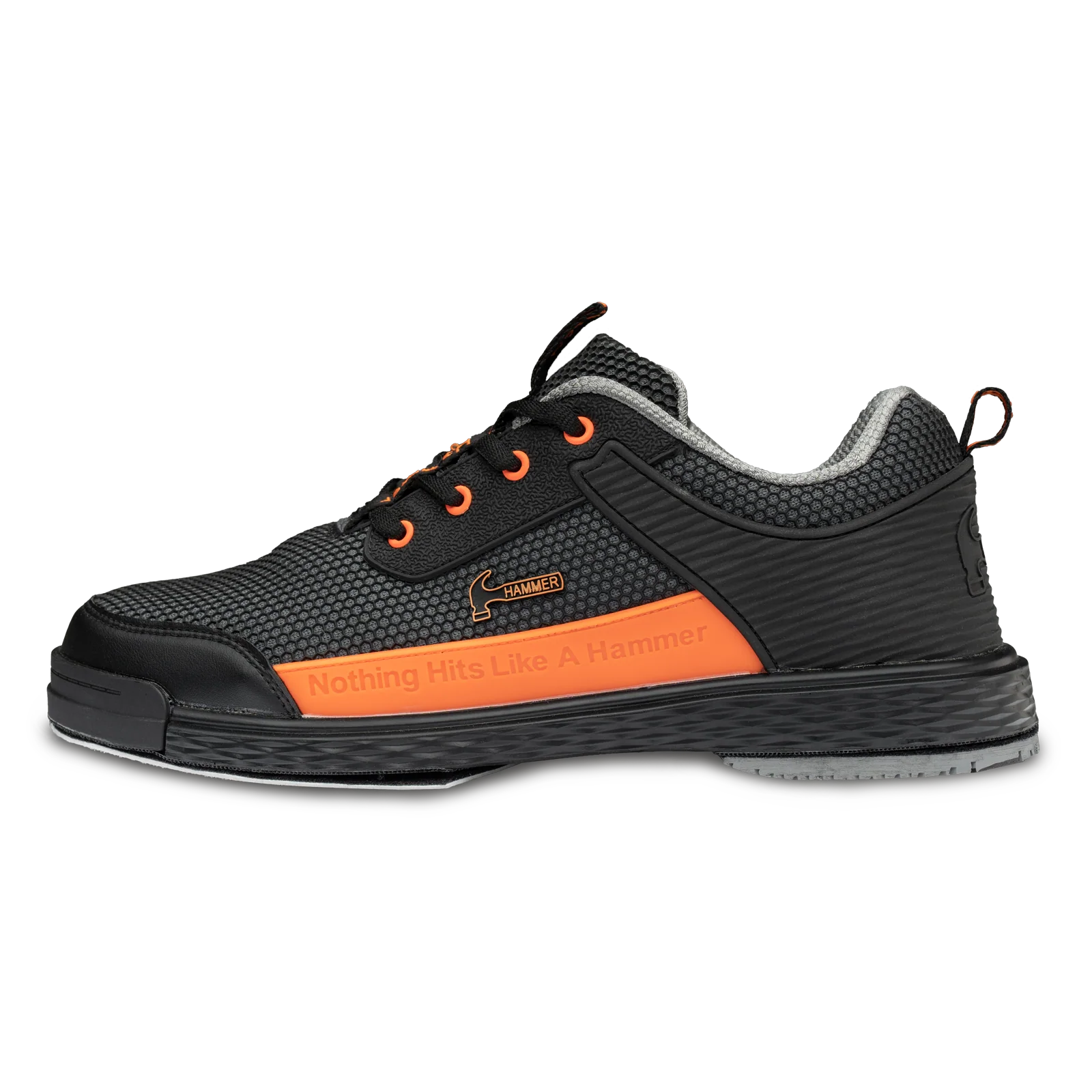 Mens Hammer Diesel Black/Orange Bowling Shoes RH Wide Width