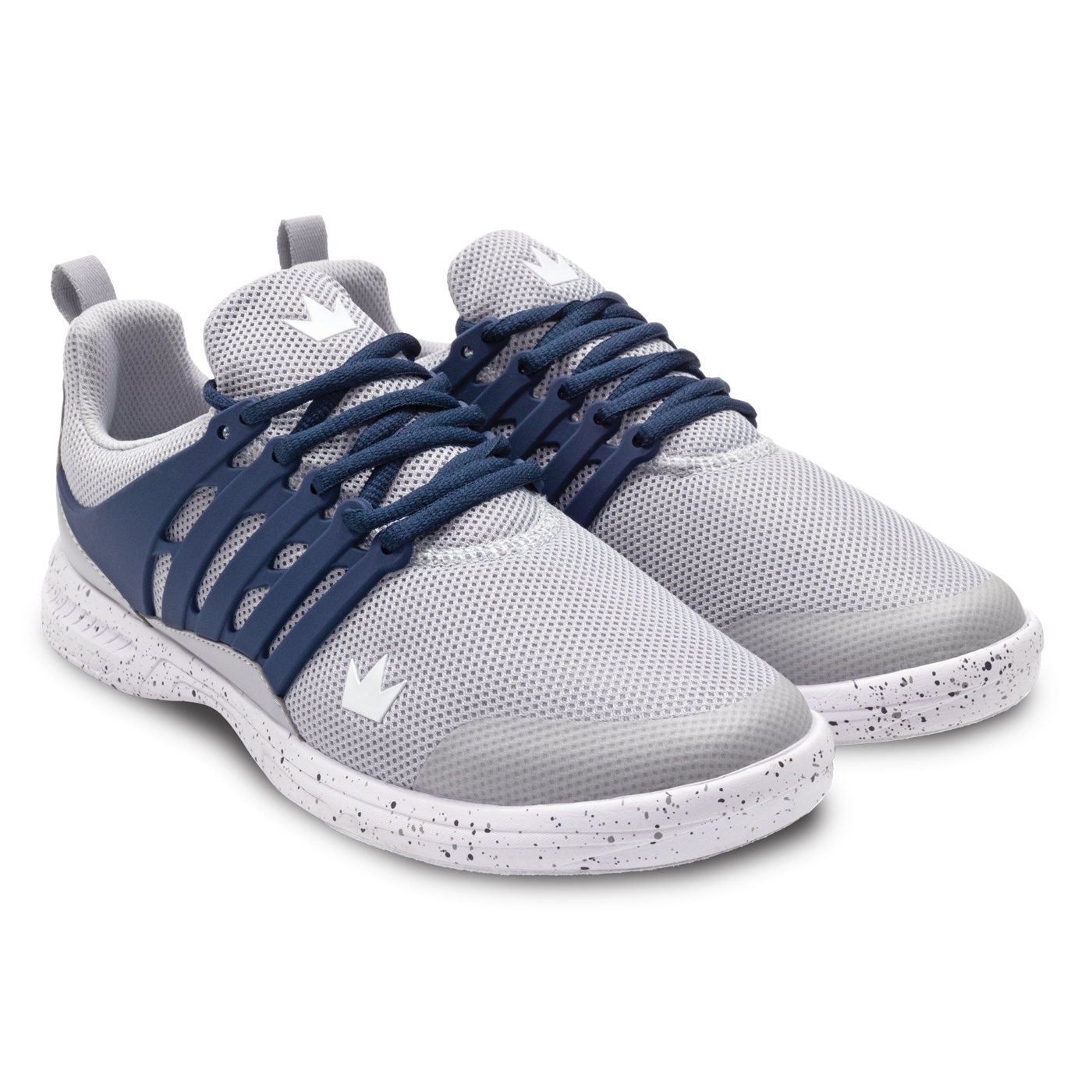 Brunswick Avalanche Grey/Navy Men's Universal Bowling Shoes
