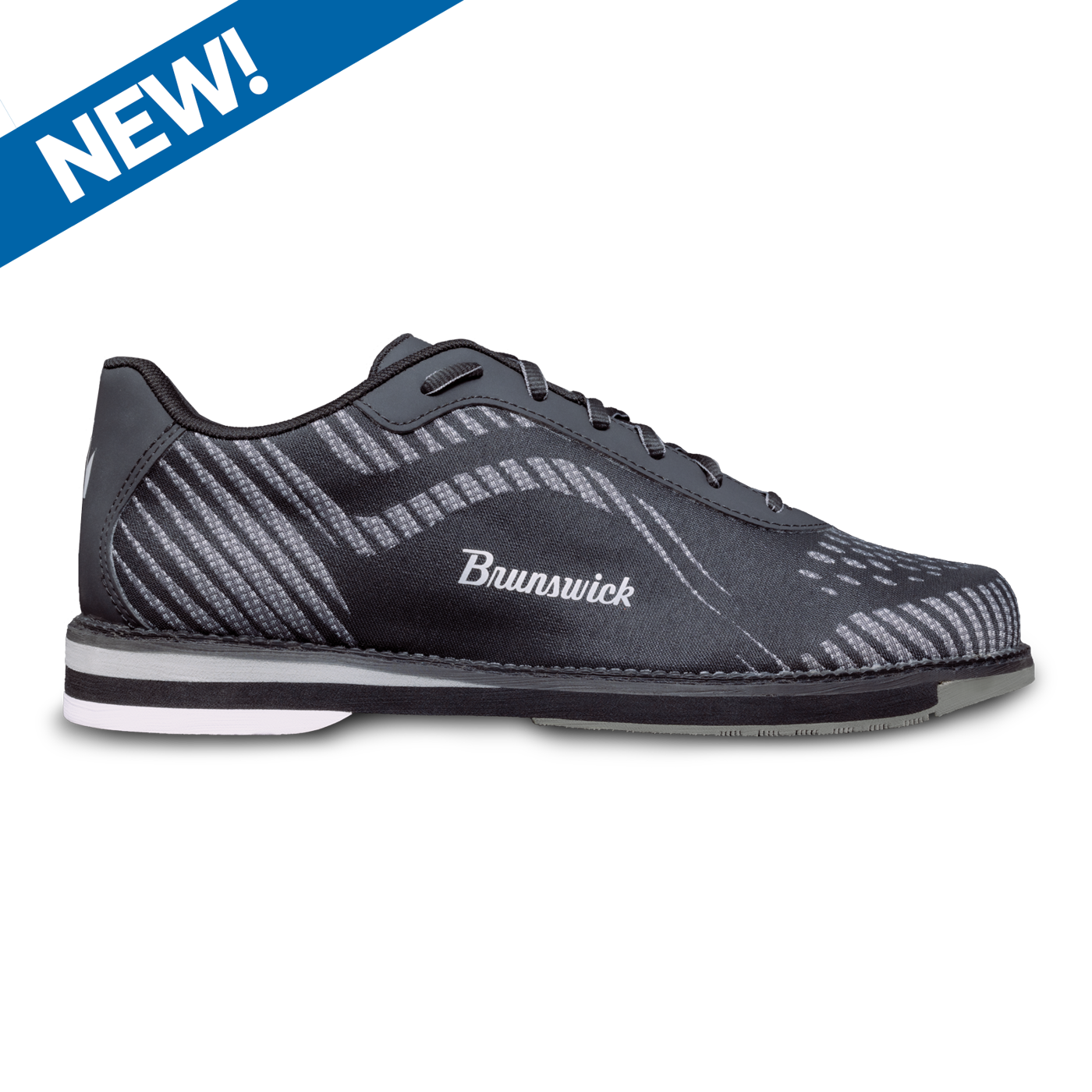 Brunswick Command Black/Grey Men's Right Hand Bowling Shoes