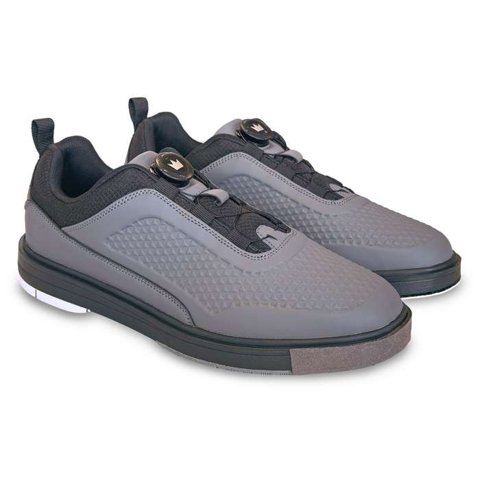 Brunswick Fusion Graphite bowling shoes three-quarter view