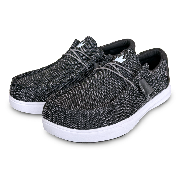 Brunswick Hero Black Knit bowling shoes alternate view