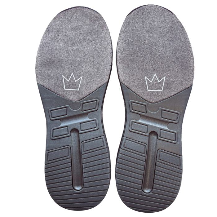 Brunswick Outback Black Grey bowling shoe outsoles