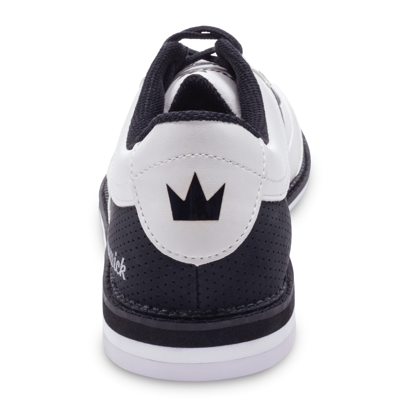 Brunswick Rampage White/Black Men's Right Hand Bowling Shoes