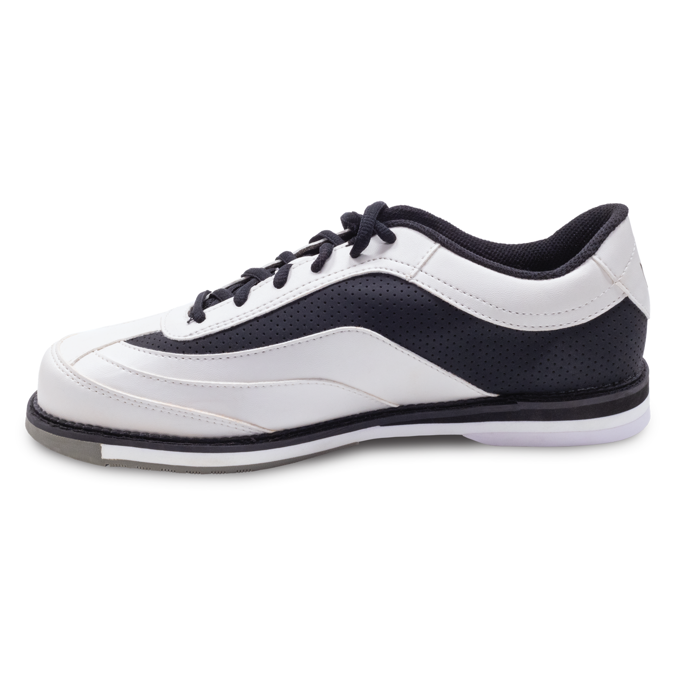 Brunswick Rampage White/Black Men's Right Hand Bowling Shoes