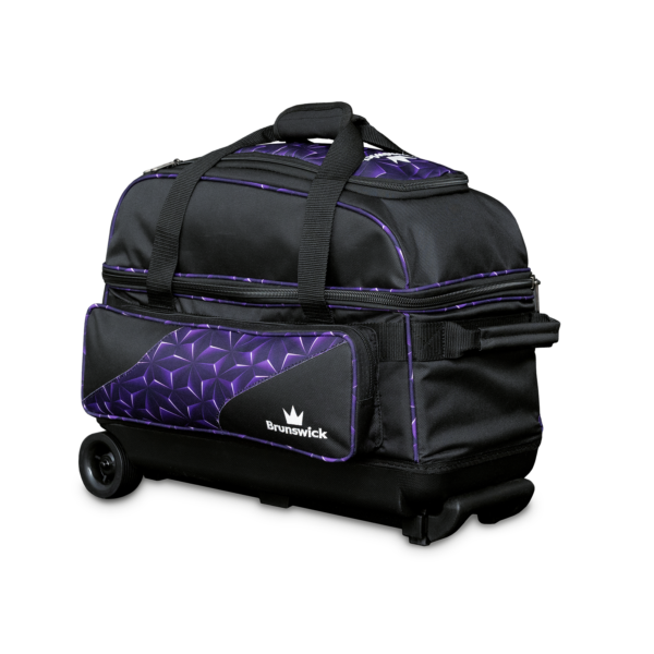Brunswick Zone Double Roller Purple Prism