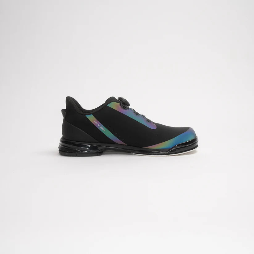 KR Strikeforce Hype Black/Iridecent RH Unisex Bowling Shoes