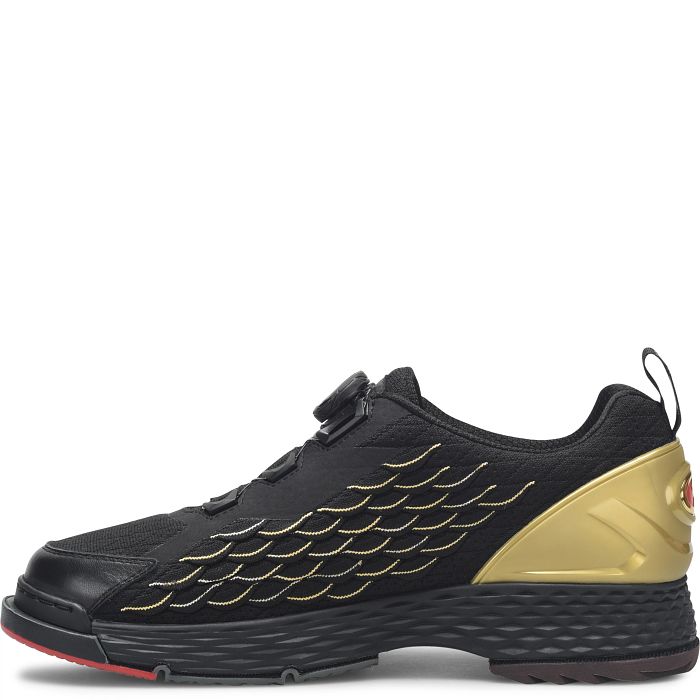 Mens Dexter THE C9 Knit Boa Black/Gold - Wide Width