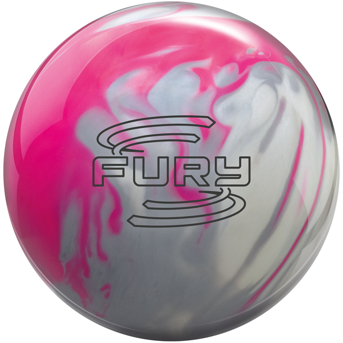 Fury - Pink / Ice / Silver bowling ball