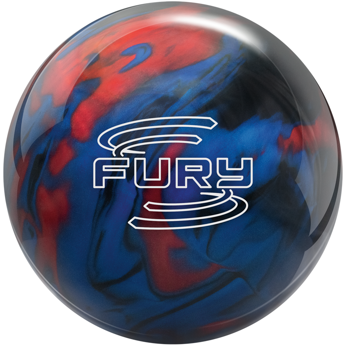 Fury - Red / Blue / Black bowling ball