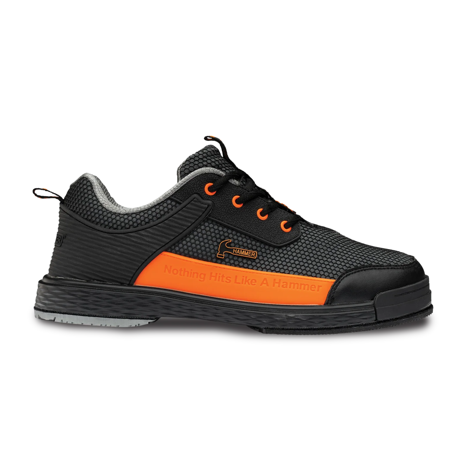 Mens Hammer Diesel Black/Orange Bowling Shoes RH Wide Width