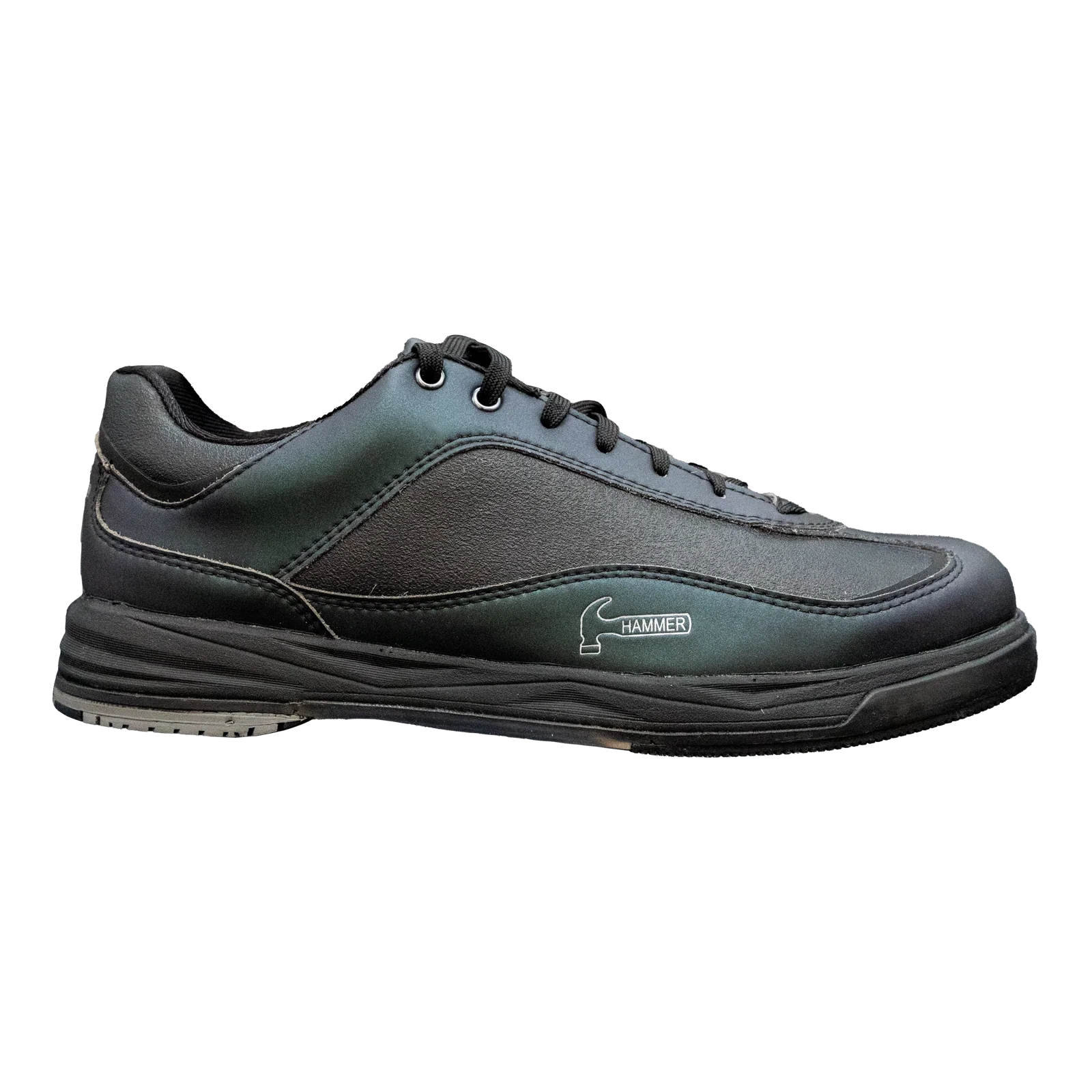 Mens Hammer Fierce Black/Green Bowling Shoes RH Wide Width