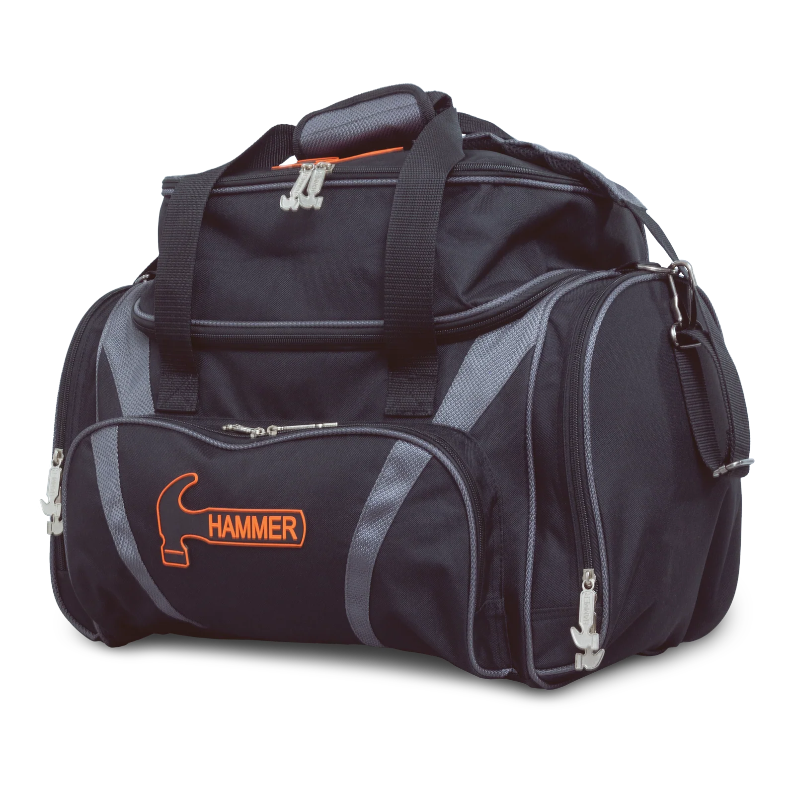 Hammer Deluxe Double Tote - Black/Grey