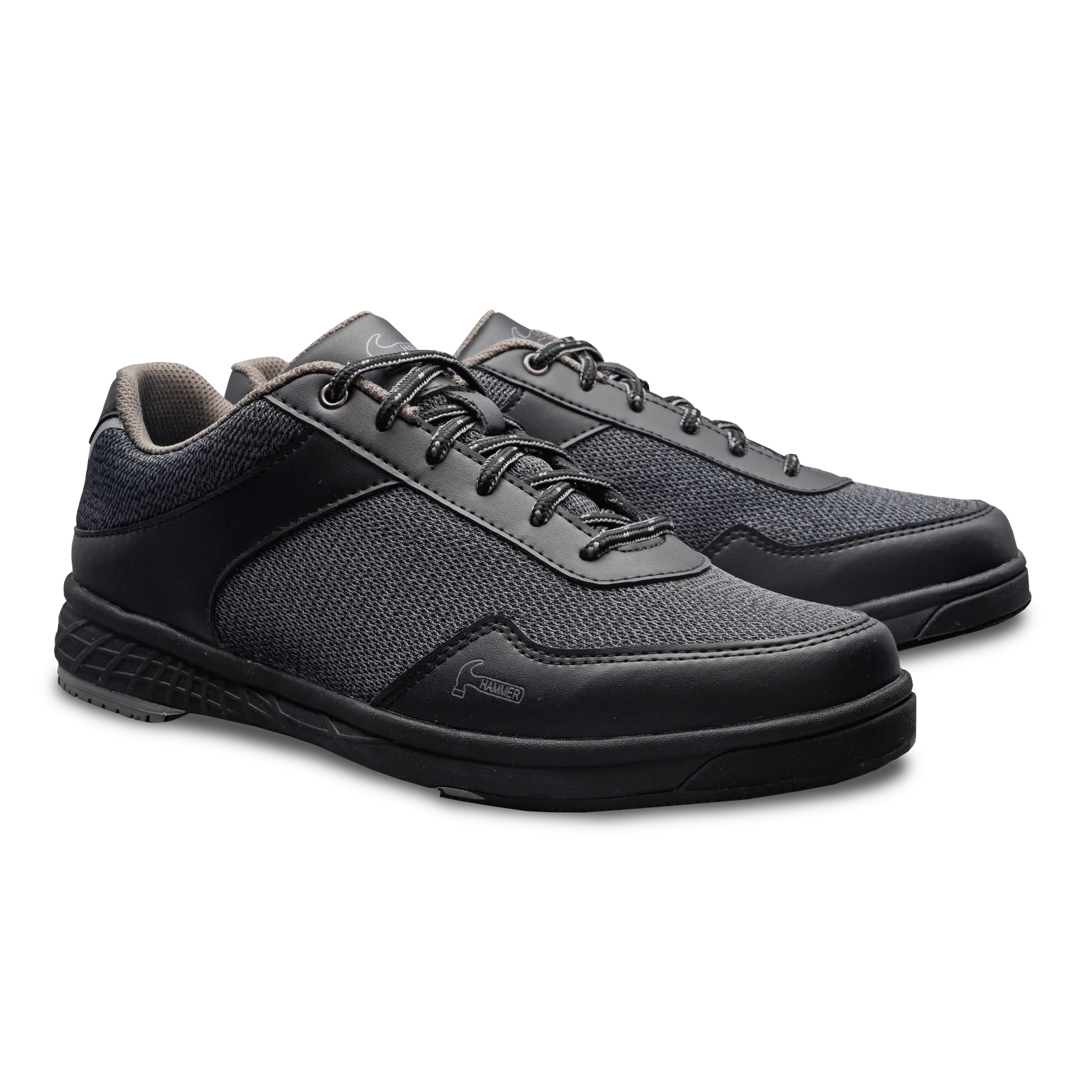 Mens Hammer Razor Black/Grey Bowling Shoes RH Wide Width