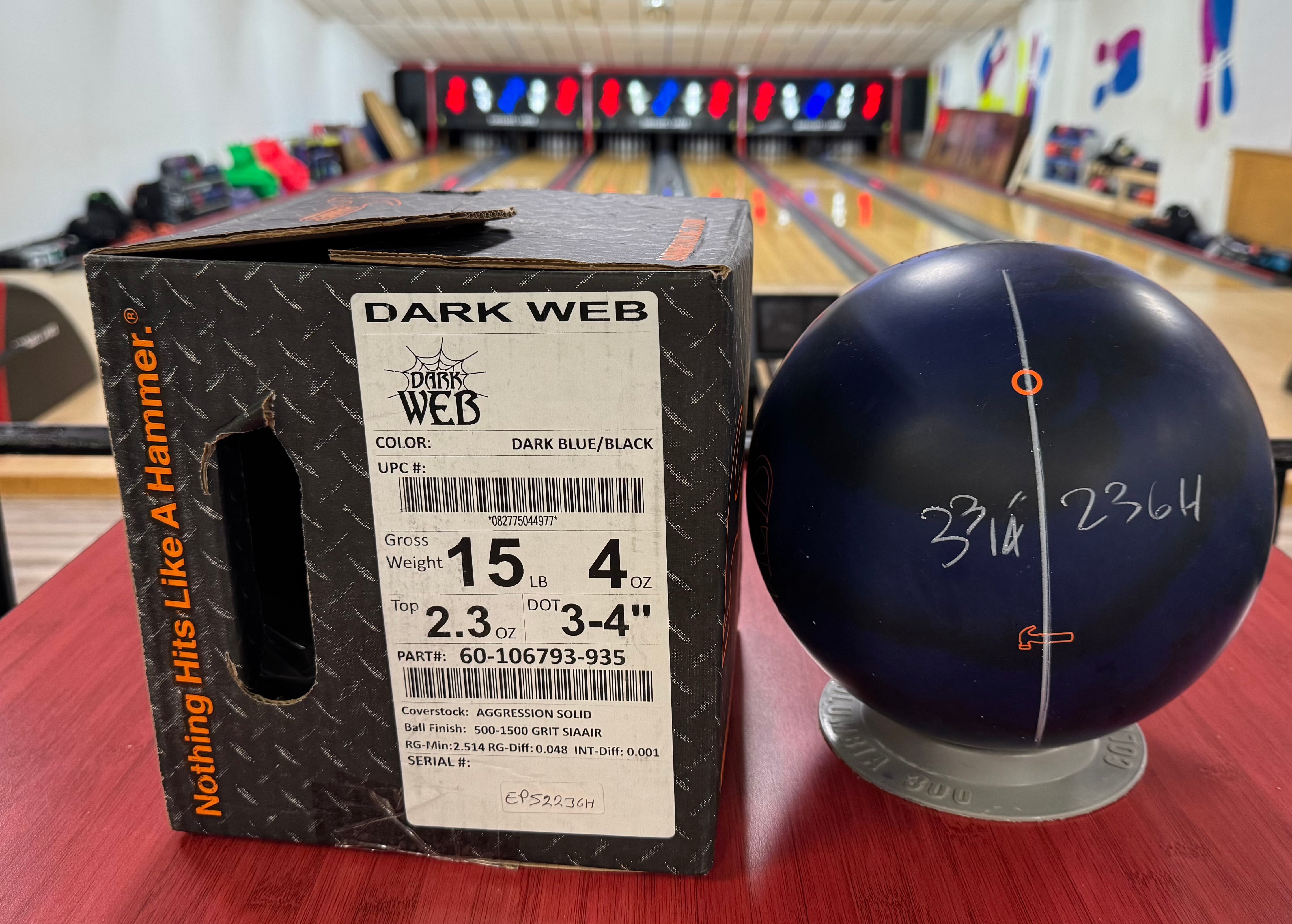 Dark Web - 15lbs Only - Choose your ball