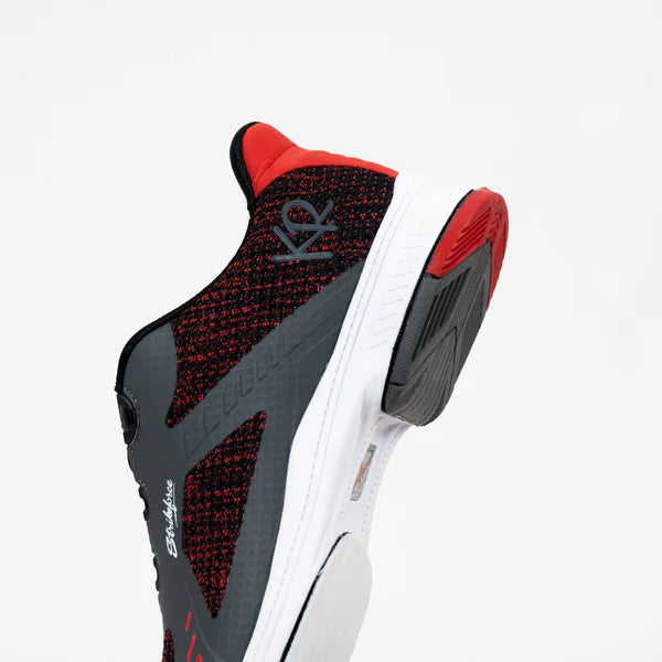 Mens KR Strikeforce Jet FT Black/Grey/Red Right Hand Bowling Shoes