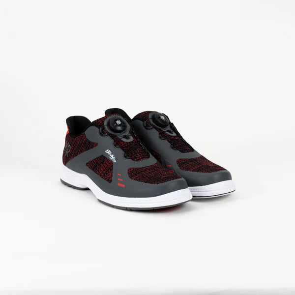 Mens KR Strikeforce Jet FT Black/Grey/Red Right Hand Bowling Shoes
