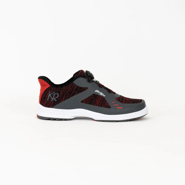 Mens KR Strikeforce Jet FT Black/Grey/Red Right Hand Bowling Shoes