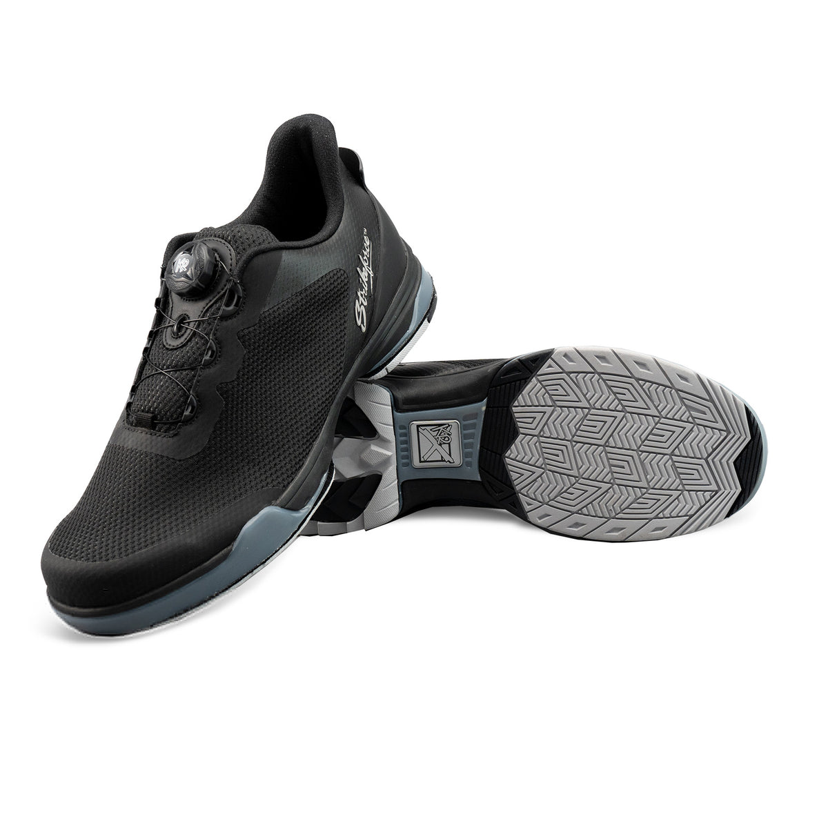KR Strikeforce TPC Hype LT Black Unisex Bowling Shoes - Right Handed
