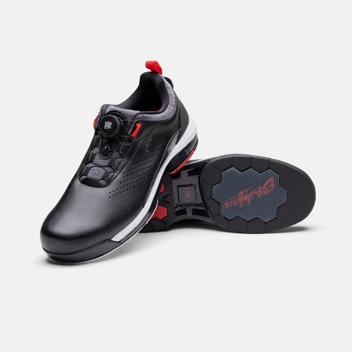 KR Strikeforce TPC Maven Black Red bowling shoes