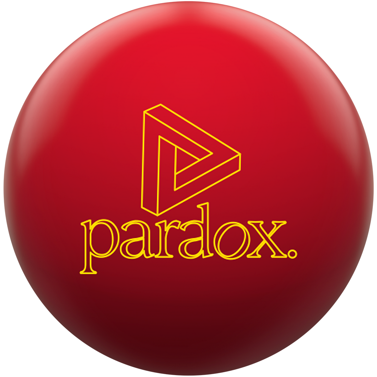 Track Paradox Red Solid Bowling Ball