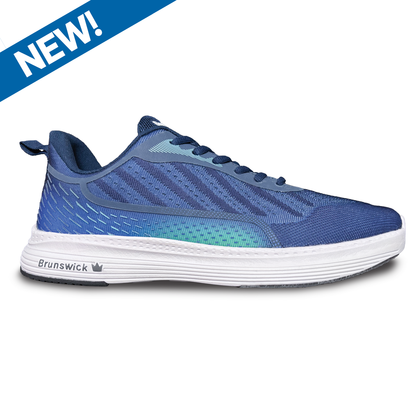 Brunswick Prism Blue Men's Universal Bowling Shoes