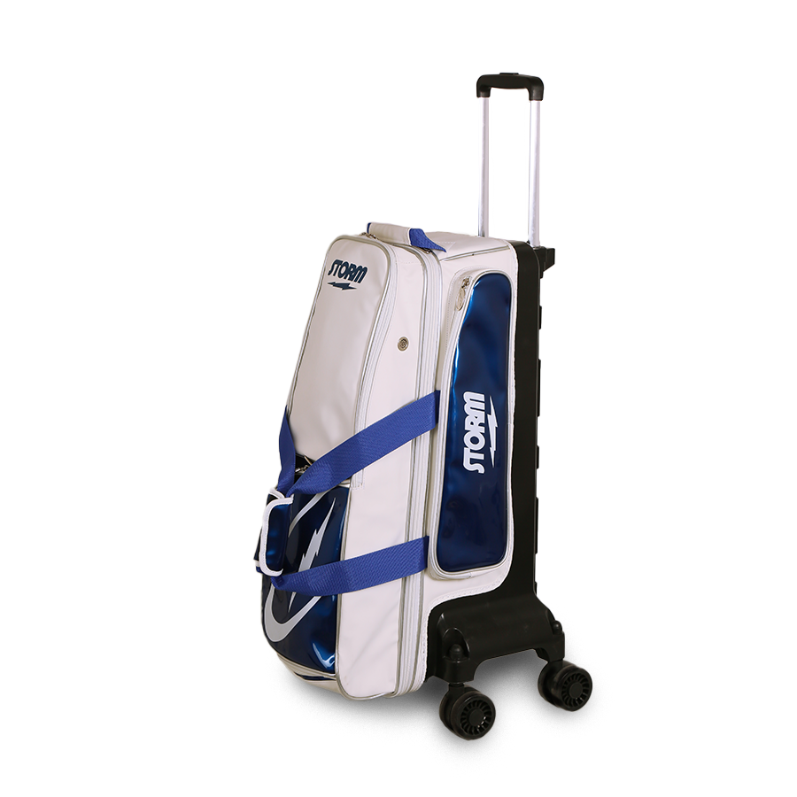 Tote Pro STORM 3-ball Tournament Travel Bowling Bag Bros Rolling