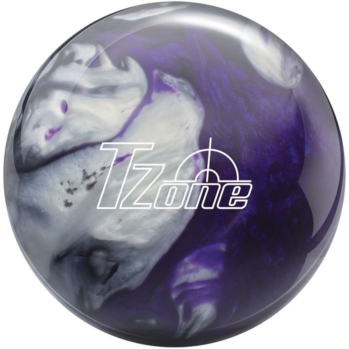 TZone - Black / Purple / Silver bowling ball
