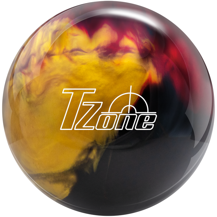TZone - Scarlet / Gold / Black bowling ball
