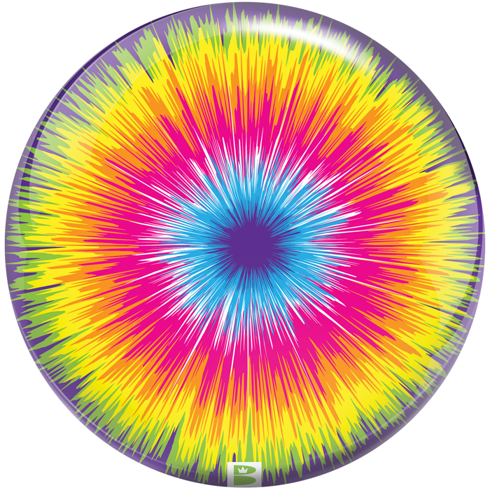 Tie-Dye Burst reverse view