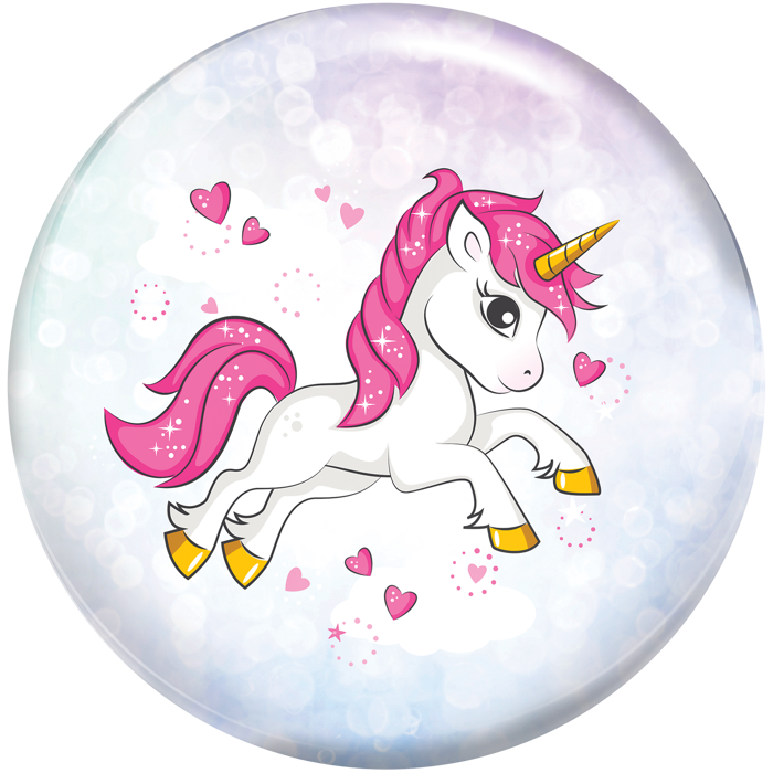 Unicorn bowling ball
