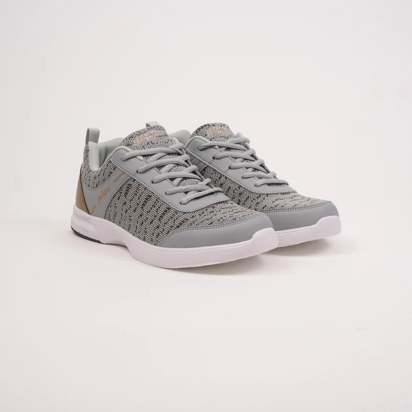 Mens KR Strikeforce Flyer Mesh Lite Grey/Tan Universal Bowling Shoes