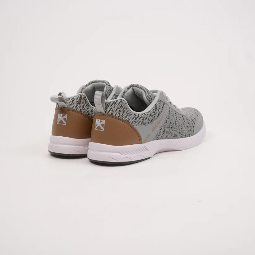 Mens KR Strikeforce Flyer Mesh Lite Grey/Tan Universal Bowling Shoes