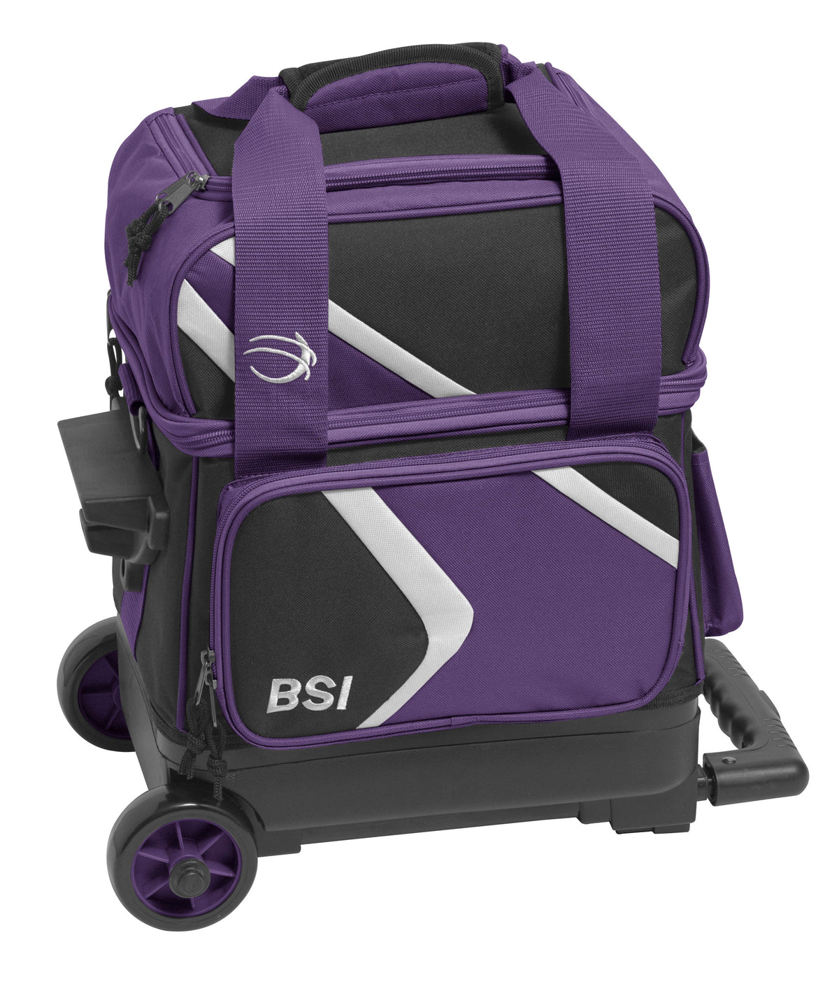 BSI Dash Single Roller Black/Purple/White Bowling Bag