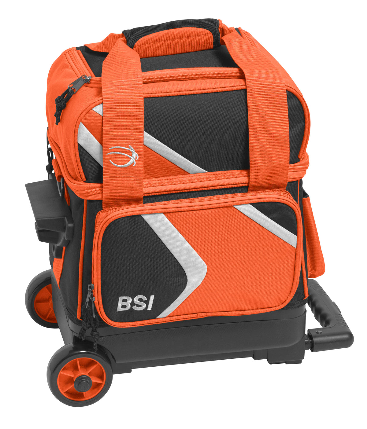 BSI Dash Single Roller Black/Orange/Gray Bowling Bag