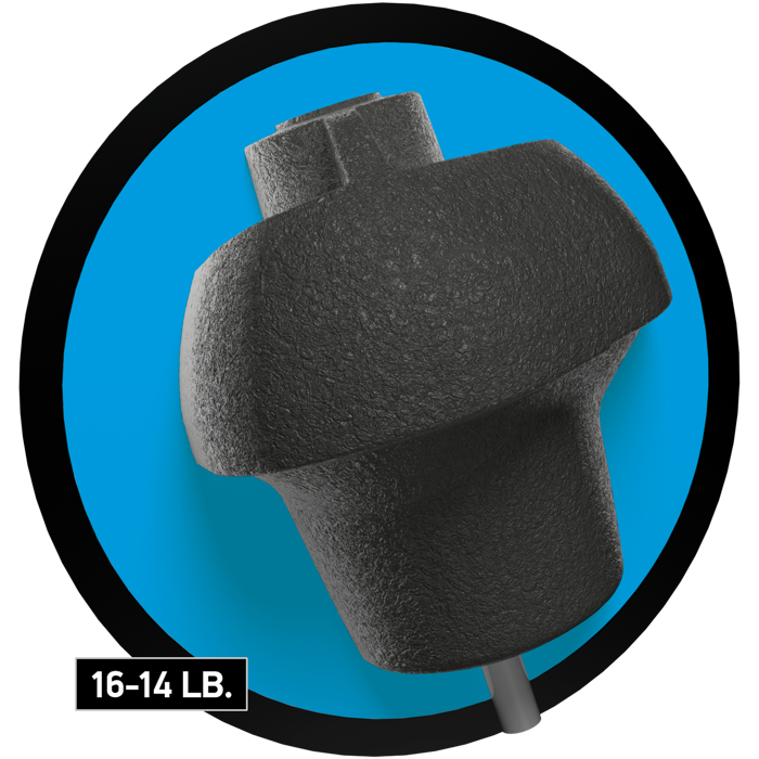 DV8 Dark Side Curse 14–16 lb core