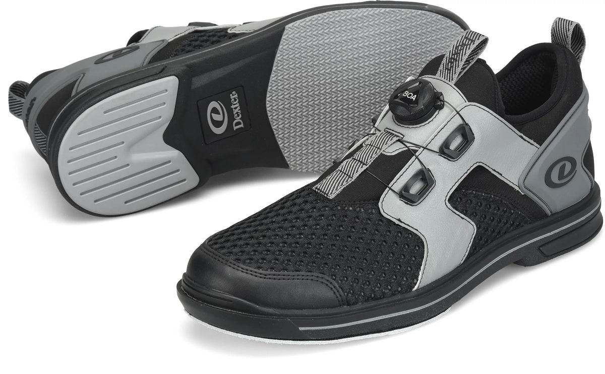 Dexter Pro BOA Black/Sharkskin men's bowling shoes