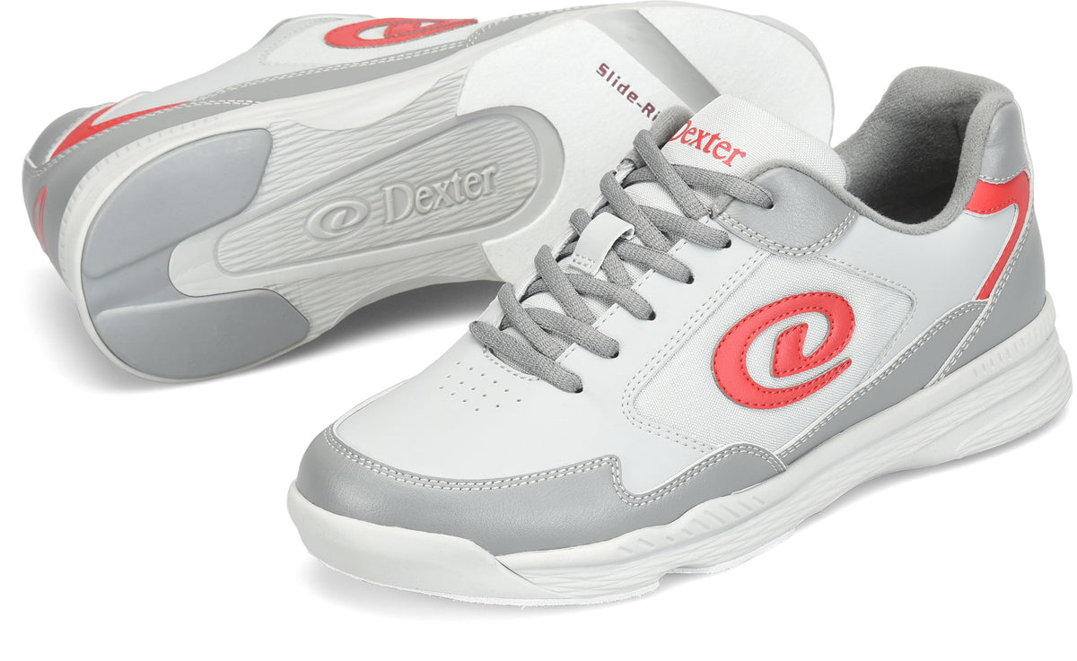 Dexter Ricky V Grey/Red bowling shoes alternate view