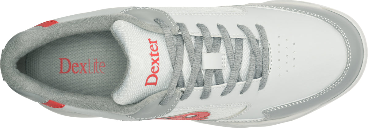 Dexter Ricky V Grey/Red bowling shoes alternate view