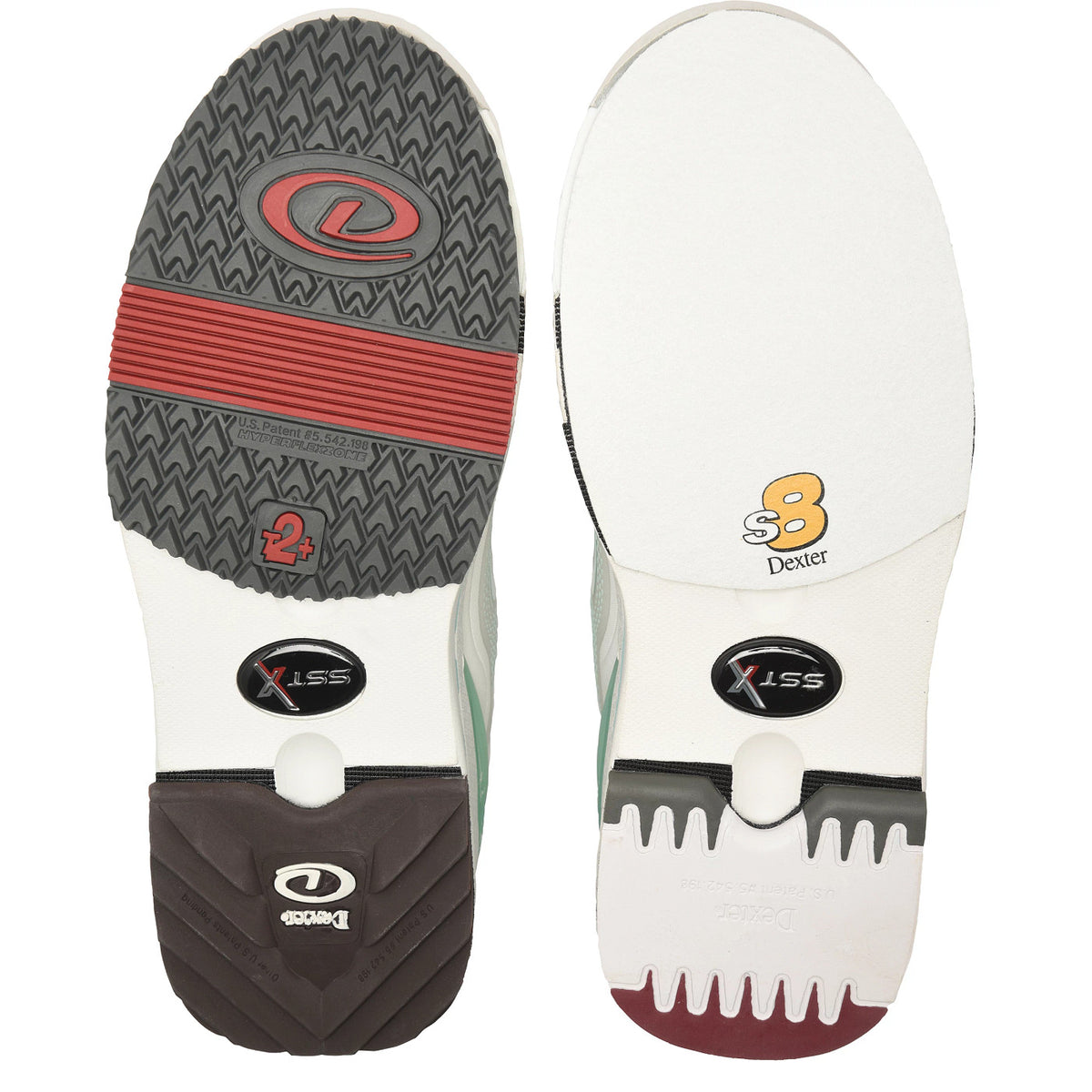 Women’s Dexter SST X White/Seaglass sole view