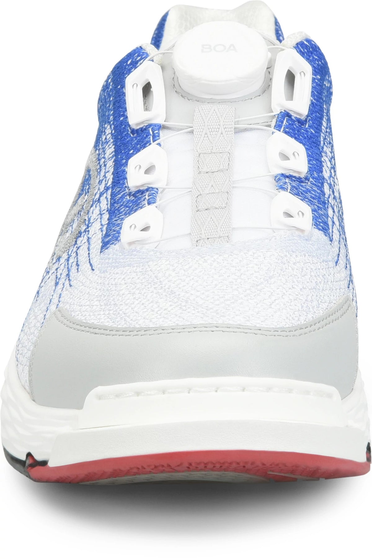 Dexter T.H.E 9 Techknit Blue/White bowling shoe front view