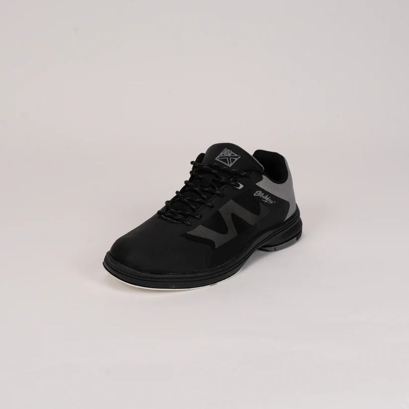 Mens KR Strikeforce Epic Black/Charcoal Right Hand Wide Width Bowling Shoes
