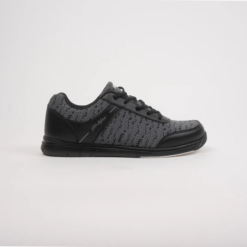 Mens KR Strikeforce Flyer Mesh Black/Steel Universal Bowling Shoes