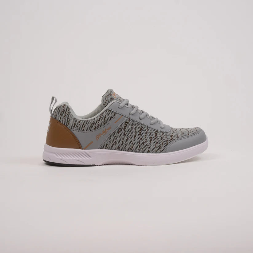Mens KR Strikeforce Flyer Mesh Lite Grey/Tan Universal Bowling Shoes