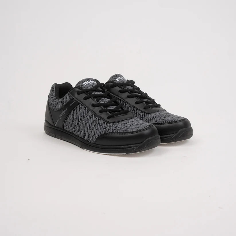 Mens KR Strikeforce Flyer Mesh Black/Steel Wide Width Universal Bowling Shoes