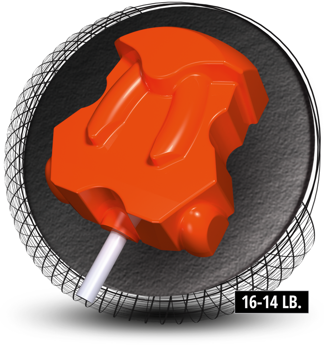 Hammer Spawn 14–16 lb Gauntlet core