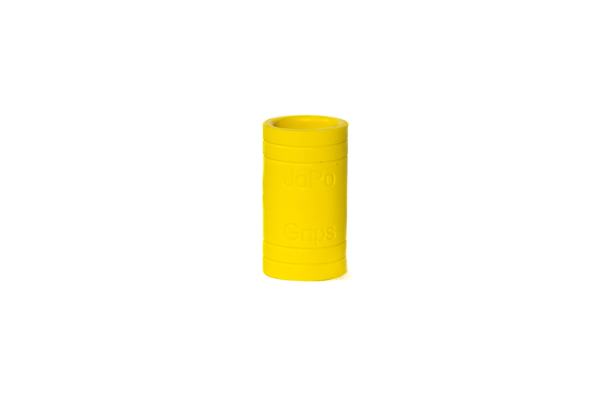 JoPo Power Flat/Oval finger grip in yellow