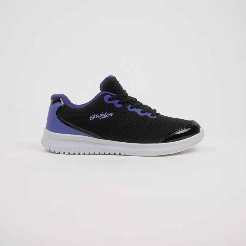 Womens KR Strikeforce Glitz Black/Purple Universal Bowling Shoes