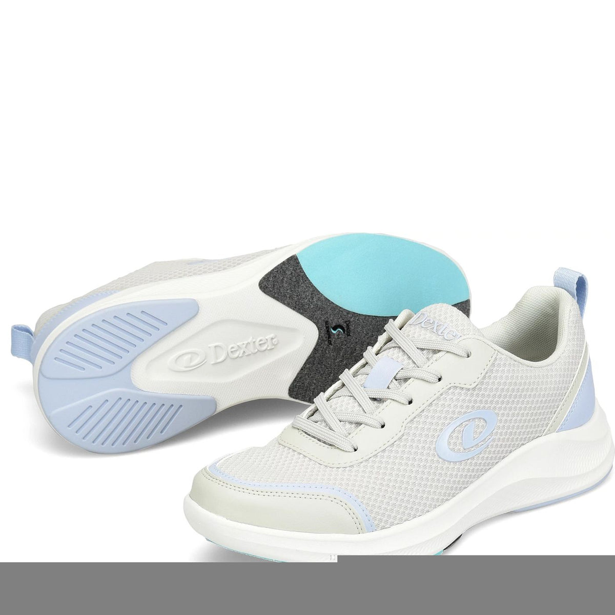 Women's Dexter Pilot Pro Grey/Purple bowling shoes - view 2