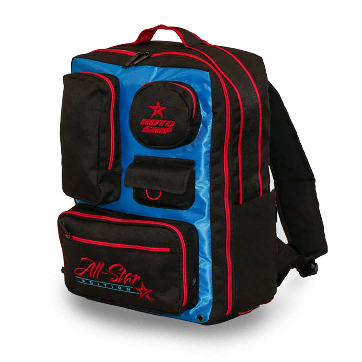 Roto Grip Topliner Backpack – Competitor Black/Red/Blue